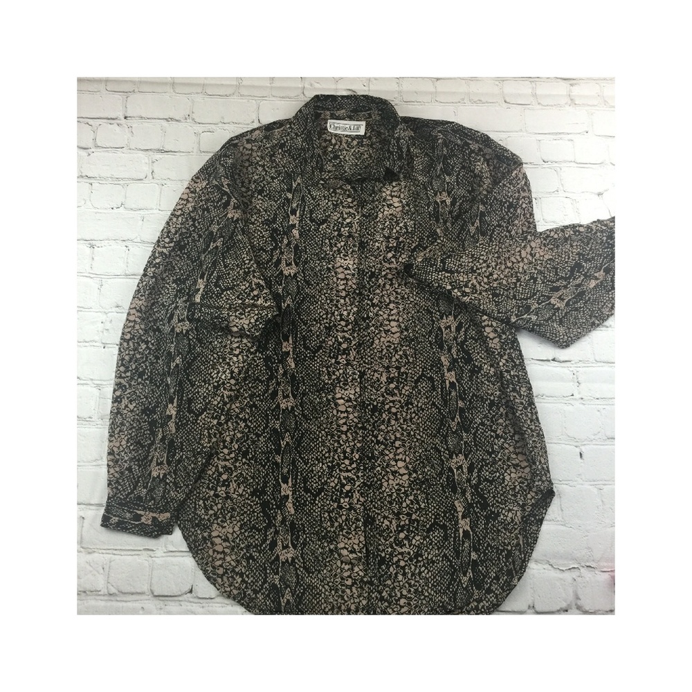 Christic & Jill Button Down Shirt